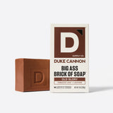 Duke Cannon Old Glory 10 oz soap bar with tobacco leaf and leather scent