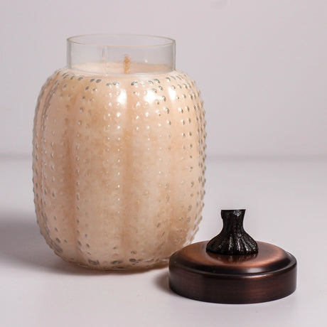 Pumpkin Swirl Large Pumpkin Jar Candle