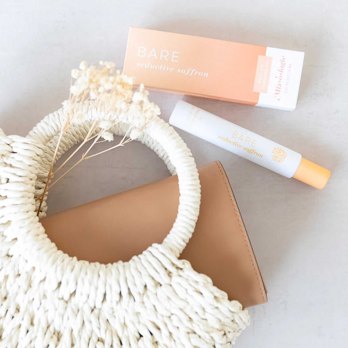 Bare (Seductive Saffron) Women's Roll On Perfume | Mixologie