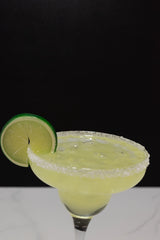 Fake Classic Margarita in Salt Rimmed Glass