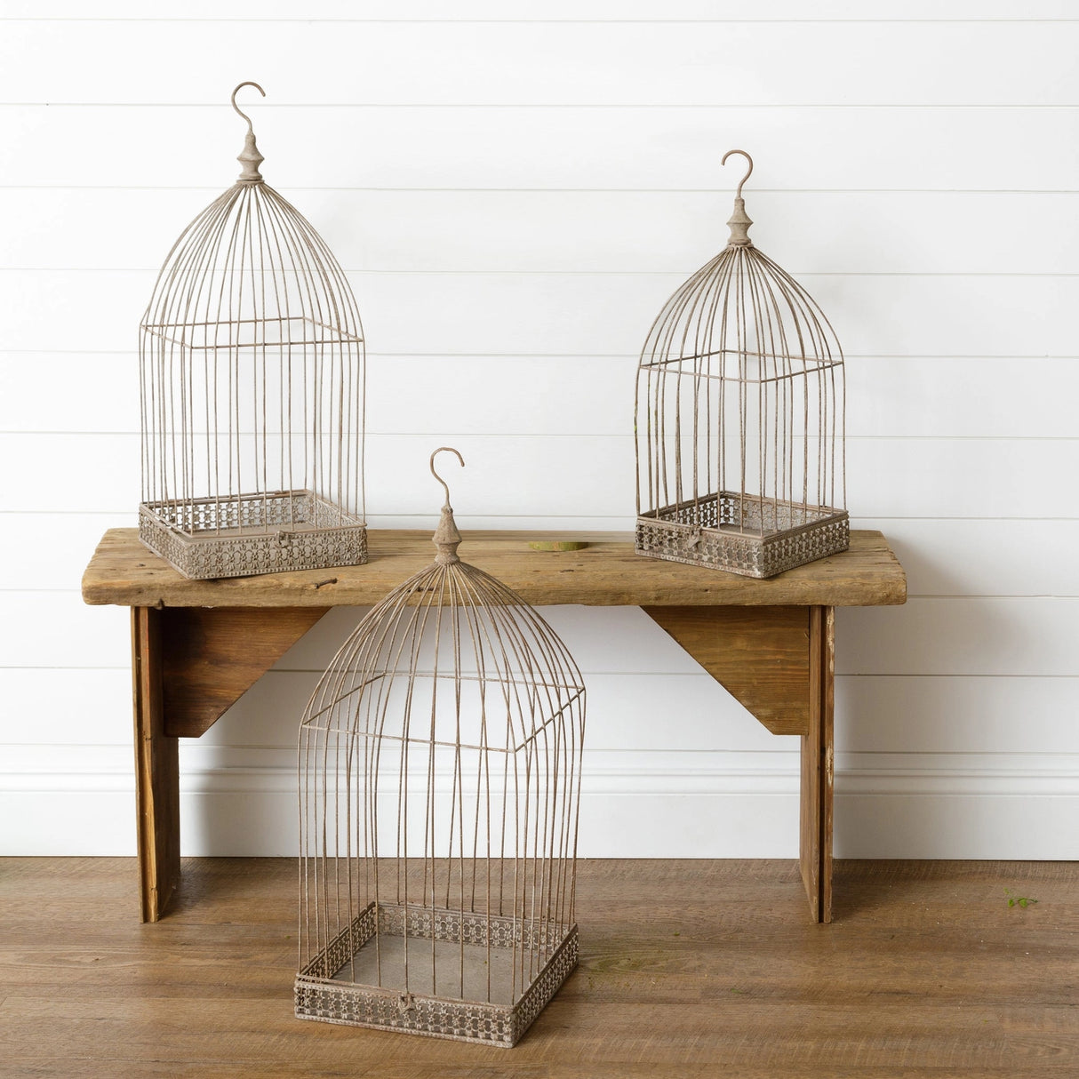 Hanging Iron Bird Cages | 3 Sizes