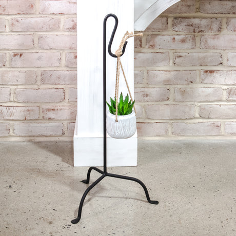 Black Metal Hanging Display Stand