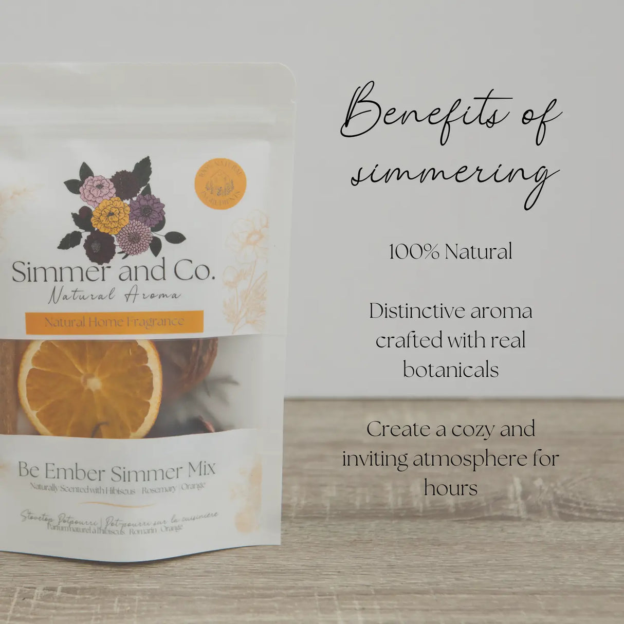 Be Ember Autumn Simmer Mix | Natural Stovetop Potpourri