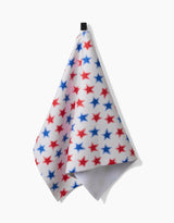 Funky Stars USA Geometry Tea Towel