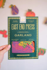 Hand-Sewn Vegetables Paper Garland | East End Press