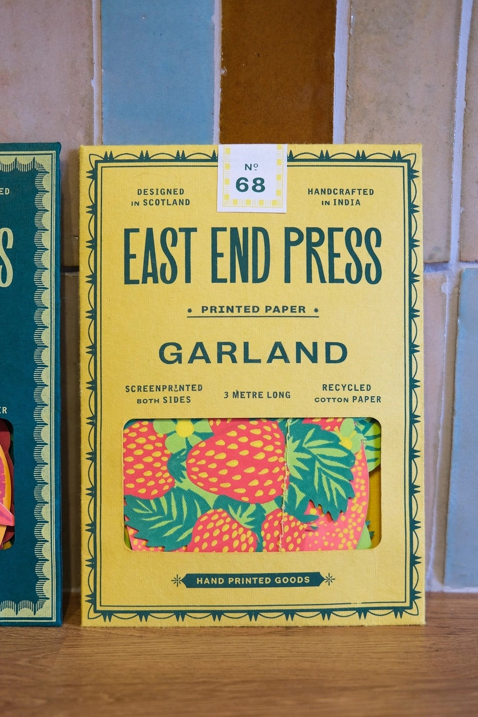 Hand-Sewn Fruit Paper Garland | East End Press