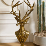 Frankie the Buck Gold Aluminum Bust