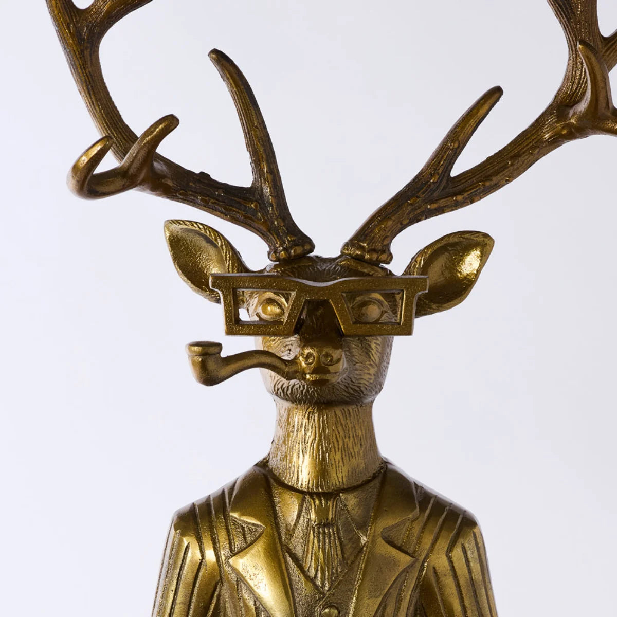 Frankie the Buck Gold Aluminum Bust