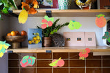 Hand-Sewn Fruit Paper Garland | East End Press