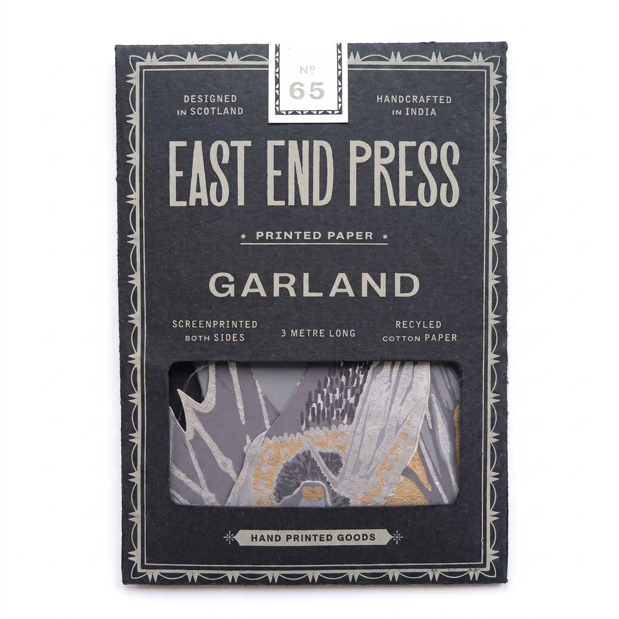 Bats Sewn Paper Garland | East End Press