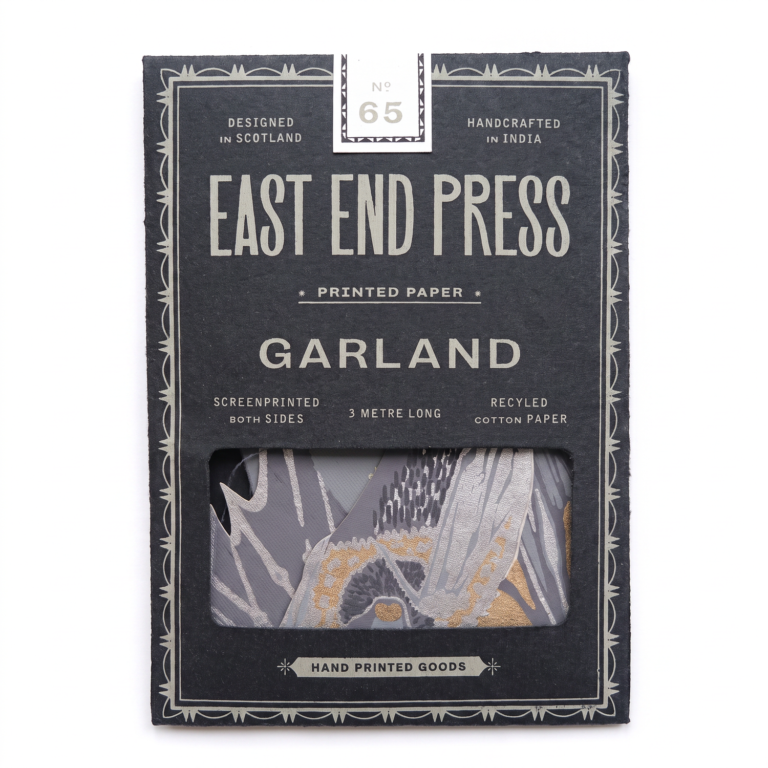 Bats Sewn Paper Garland | East End Press