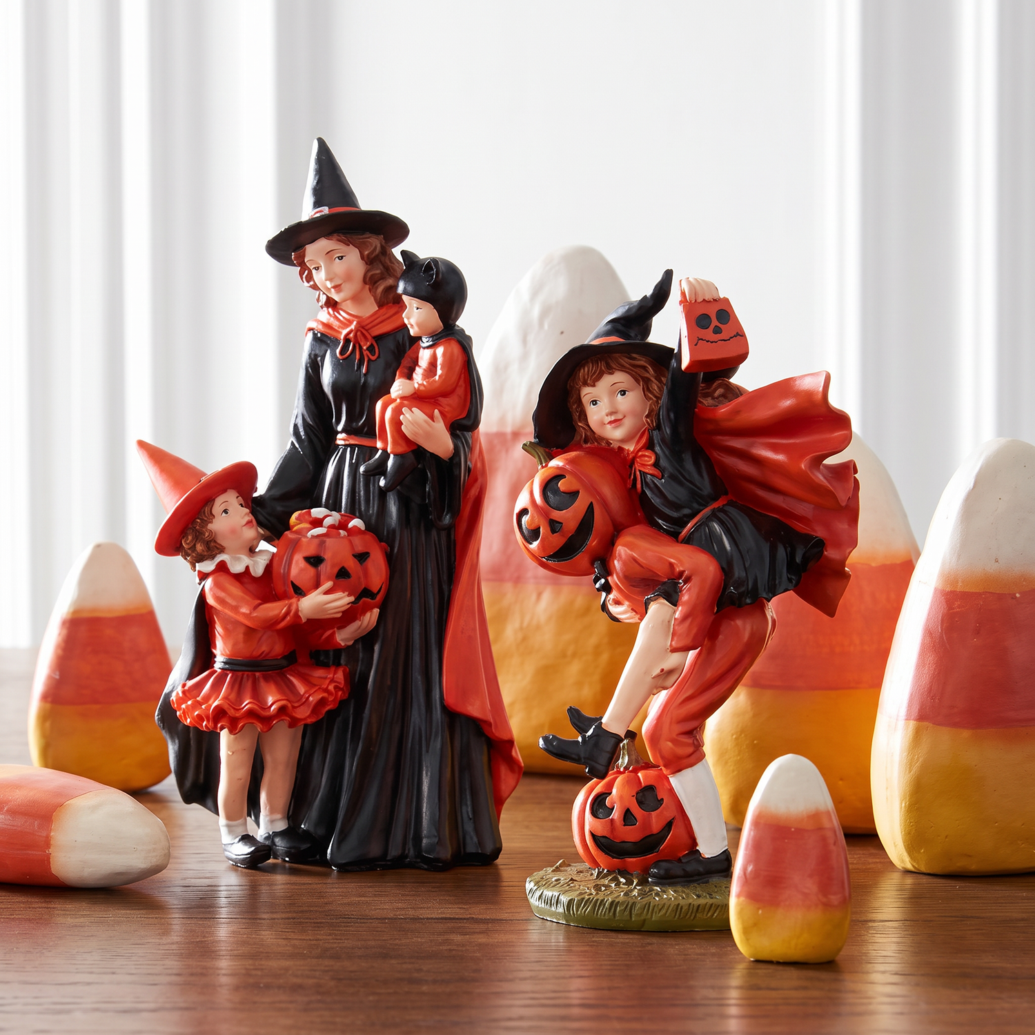 Decorative Resin Candy Corn Figurine