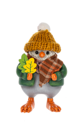 Sweater Weather Fall Bird Figurines | 3 Styles