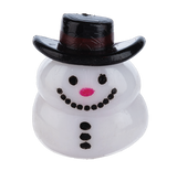 Flashing Light-Up Snowman Ring