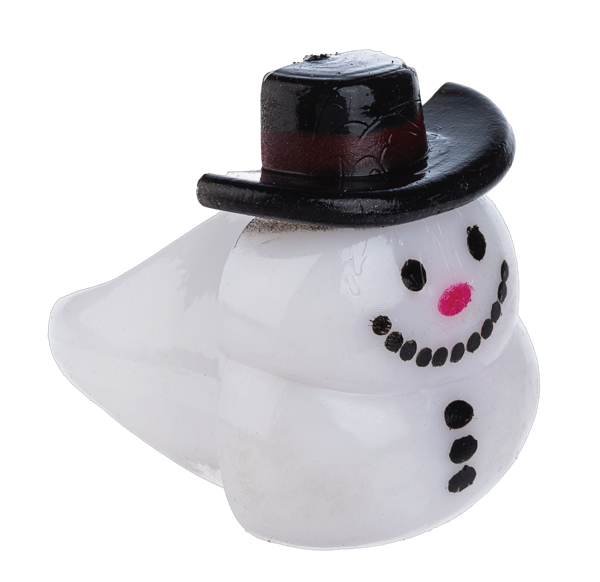 Flashing Light-Up Snowman Ring