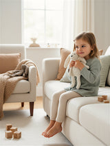 Chenille Knit Bunny Plush Toy