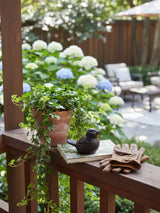 Mini Cast Iron Wren Bird Figurine