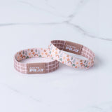 Prairie & Plaid Tap to Pray Wristband