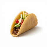 realistic faux beef taco decor for kitchen display and fiesta party styling