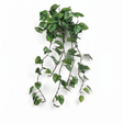 faux pothos hanging vine 42 inch natural touch trailing greenery plant for basket shelf and planter decor