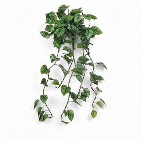 faux pothos hanging vine 42 inch natural touch trailing greenery plant for basket shelf and planter decor