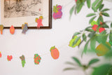 Hand-Sewn Fruit Paper Garland | East End Press