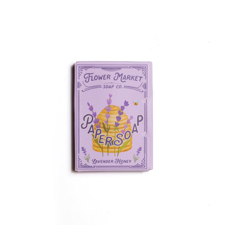 Lavender Honey Paper Soap Travel Sheets