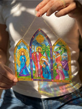 Nativity Christmas Window Suncatcher
