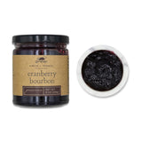 Finch and Fennel cranberry bourbon preserves 9 oz jar for cheese boards and recipes