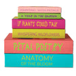floral decorative book storage box MDF canvas hidden storage decor