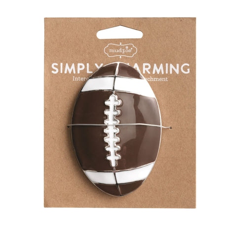 football Simply Charming magnetic charm for seasonal serving bowl or serving board