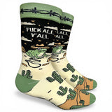 F*ck All Y'all Men's Crew Socks