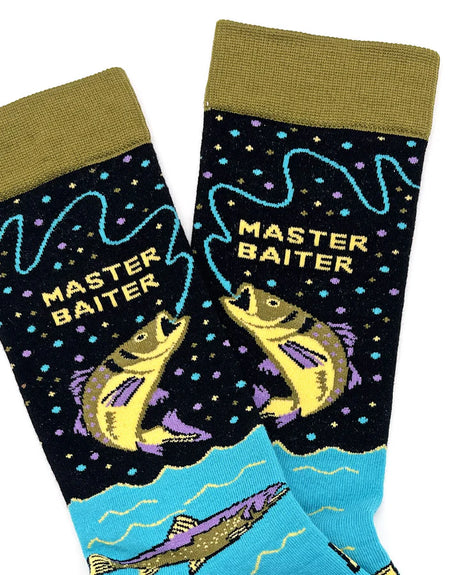 Master Baiter Fishing Men's Crew Socks