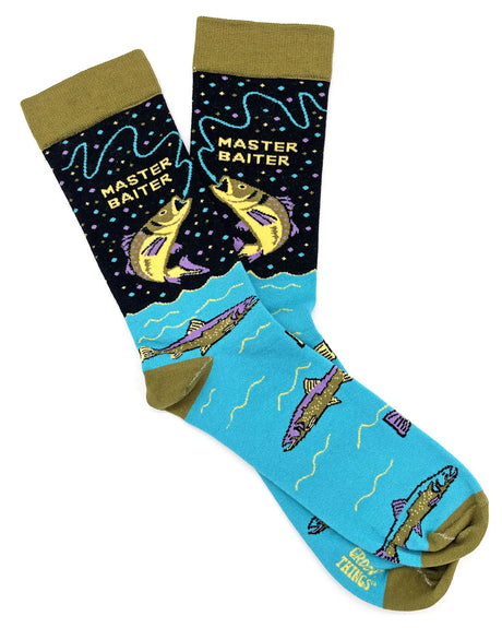 Master Baiter Fishing Men's Crew Socks
