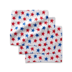 USA America Geometry dishcloths
