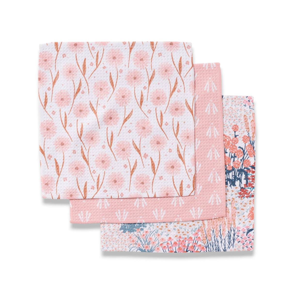 Garden Bloom Geometry Dishcloths | 3-Pack