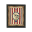 framed george washington patriotic wall art by petal lane home