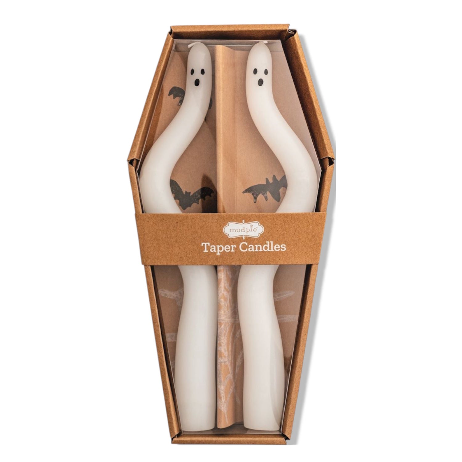 Ghost Shaped Halloween Taper Candles - Thumbnail 2