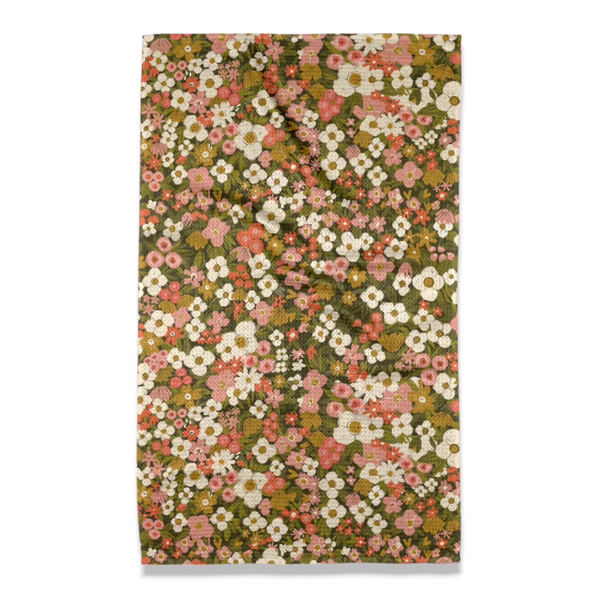 Gilded Garden Geometry Tea Towel