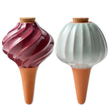 terracotta self watering bulb for indoor outdoor plants decorative glazed plant watering globe