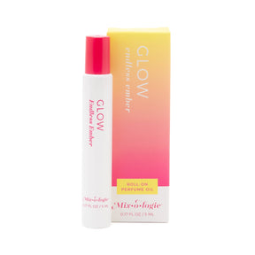women’s glow endless ember roll-on perfume oil warm floral amber scent travel size fragrance