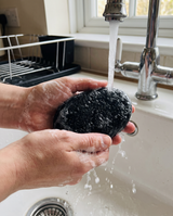 Lump of Coal Felted Soap Bar