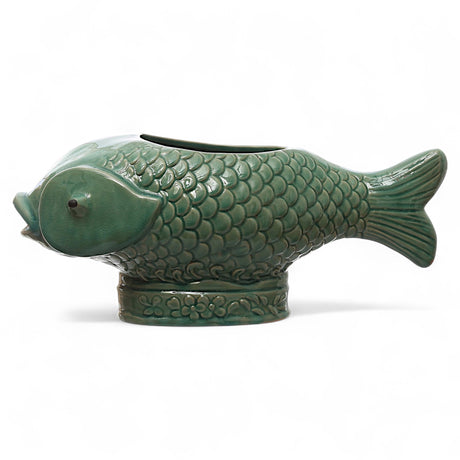 turquoise-ceramic-fish-vase