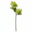 green hydrangea stem faux floral 26 inch artificial flower arrangement decor