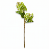 green hydrangea stem faux floral 26 inch artificial flower arrangement decor
