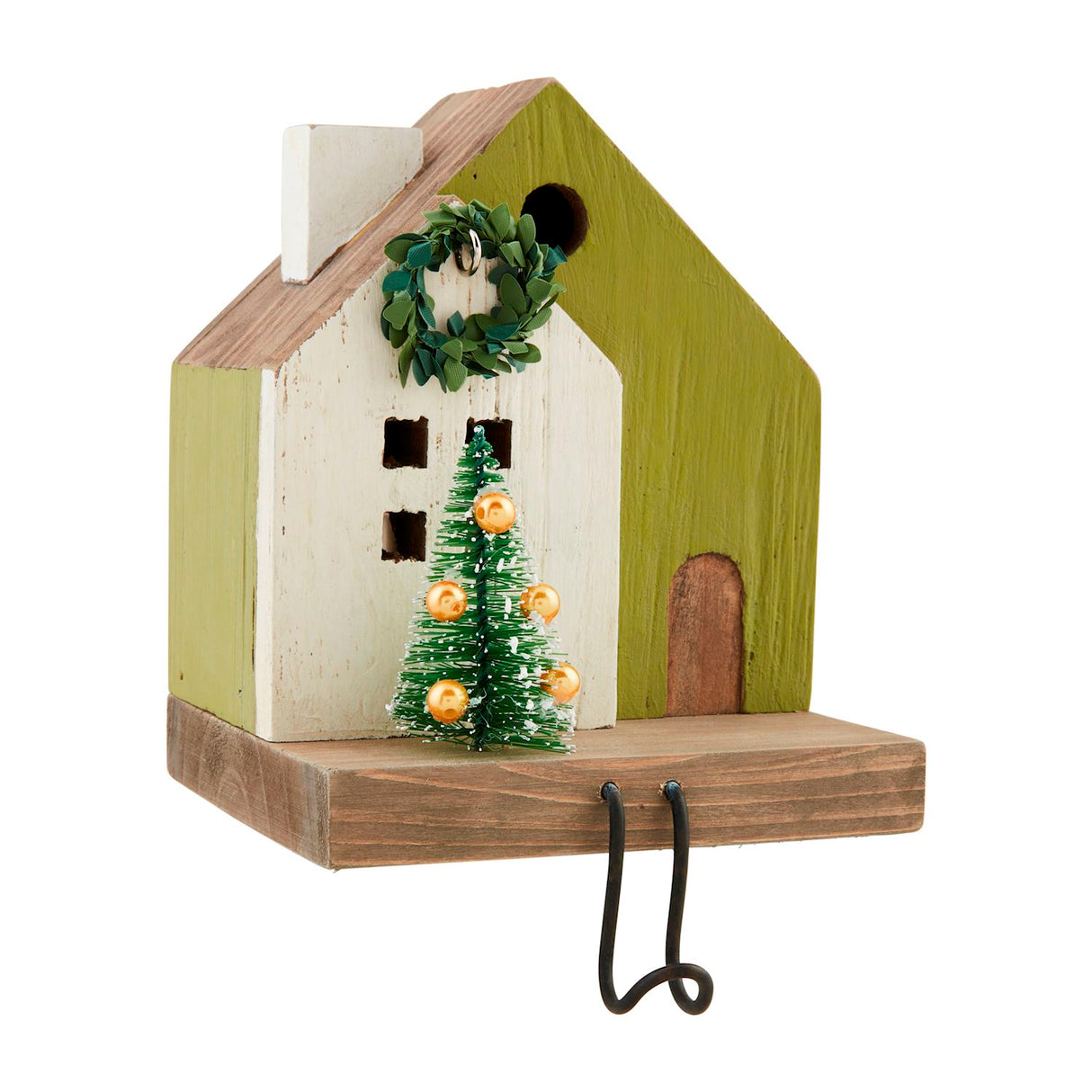 Light-Up Christmas House Stocking Holders