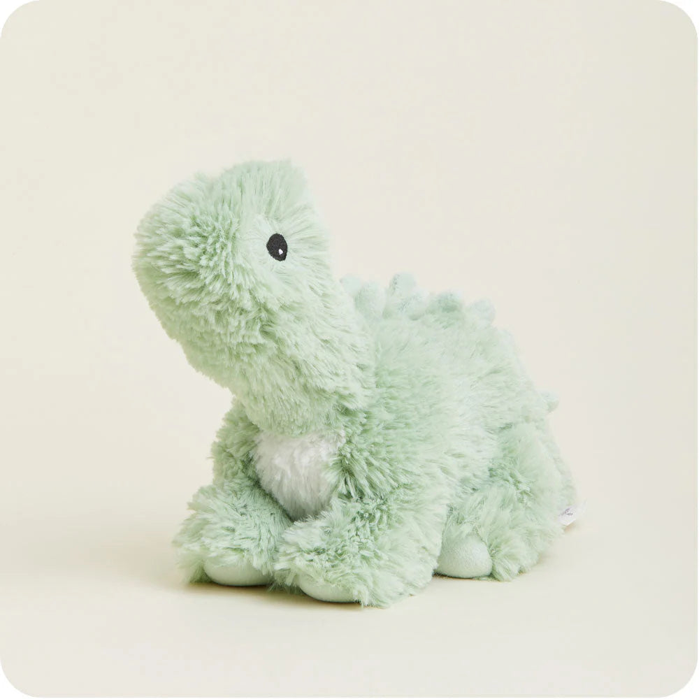 Green Long Neck Dinosaur Warmies Plush Animal