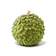 Green paper petal leaf ball ornament for decorative bowl filler