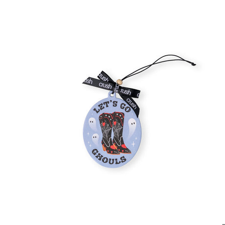 Let’s Go Ghouls Halloween Car Air Freshener