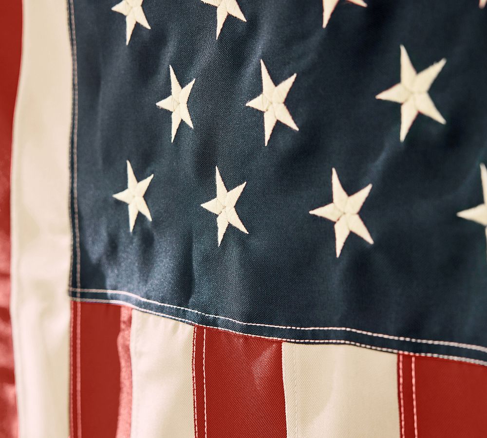 American Flag with Grommets